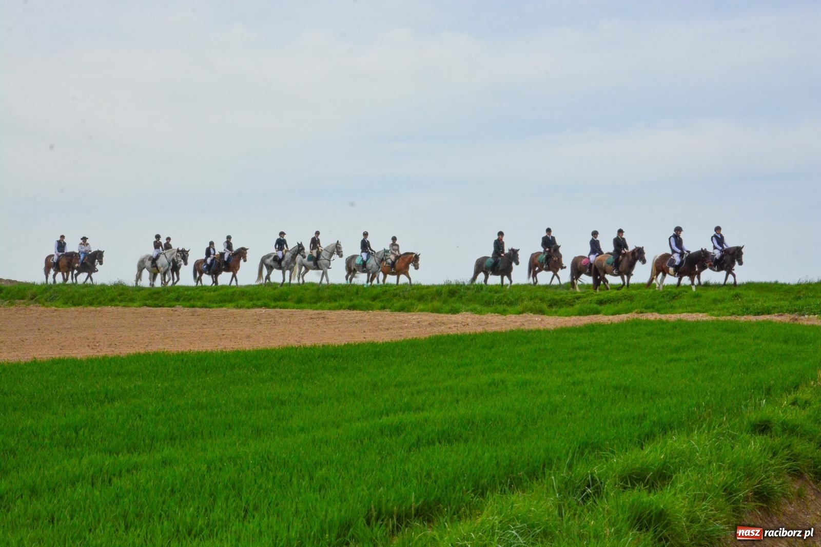 Zdjęcie w galerii na portalu naszraciborz.pl: 117 koni doliczono się podczas wielkanocnej procesji konnej w Bieńkowicach [FOTO i WIDEO] wiadomości z regionu