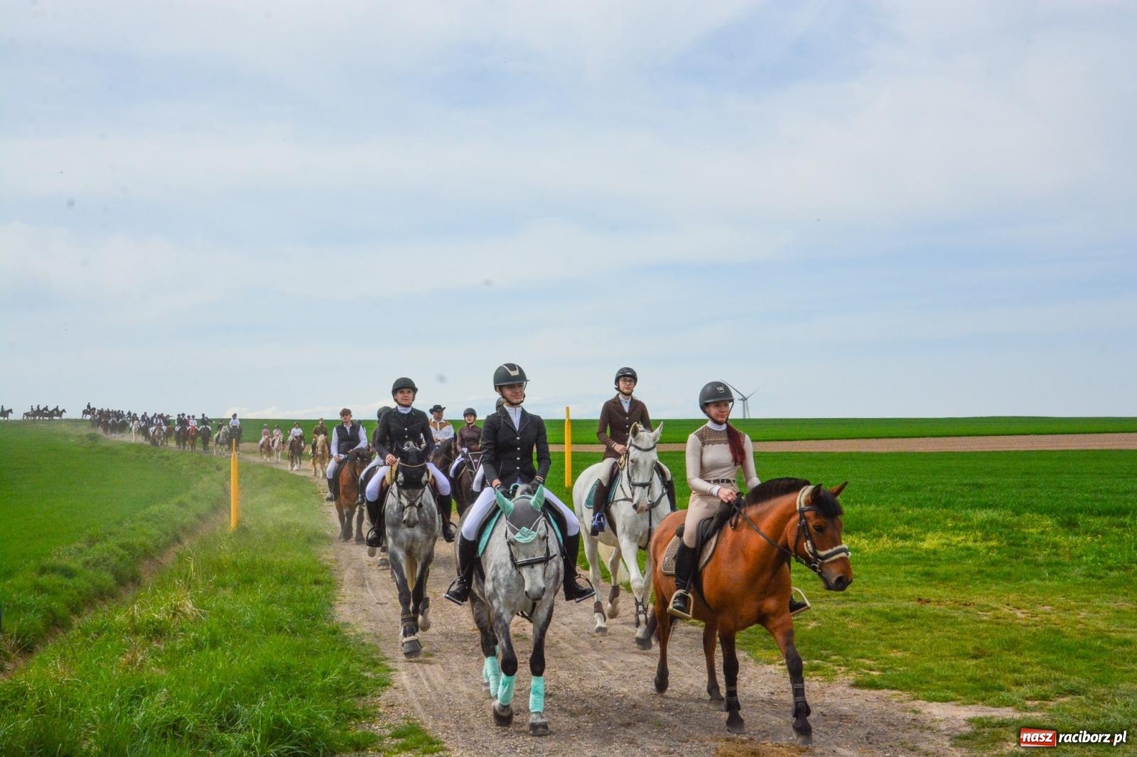 Zdjęcie w galerii na portalu naszraciborz.pl: 117 koni doliczono się podczas wielkanocnej procesji konnej w Bieńkowicach [FOTO i WIDEO] wiadomości z regionu