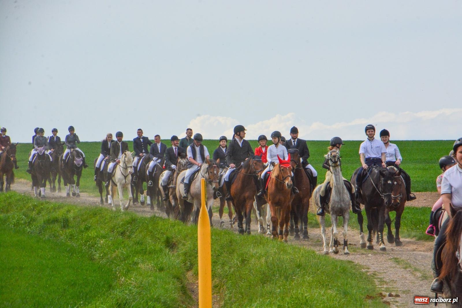 Zdjęcie w galerii na portalu naszraciborz.pl: 117 koni doliczono się podczas wielkanocnej procesji konnej w Bieńkowicach [FOTO i WIDEO] wiadomości z regionu
