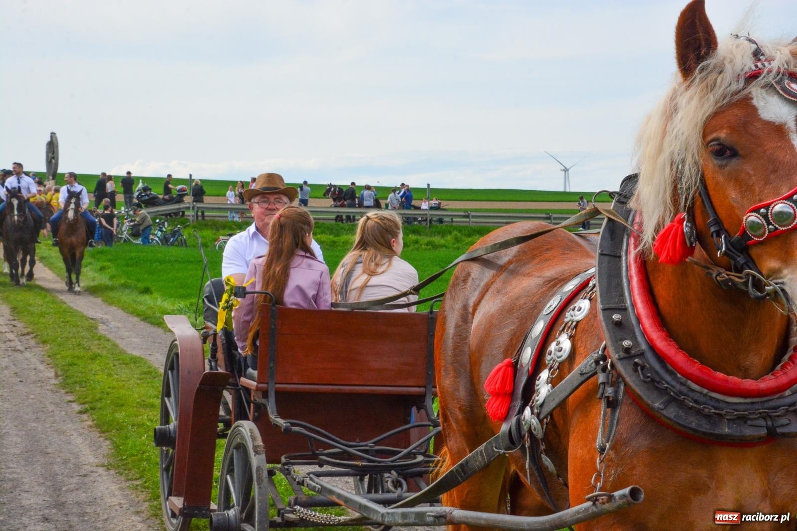 Zdjęcie w galerii na portalu naszraciborz.pl: Procesja konna w Sudole przeszła granicami Raciborza z modlitwą o urodzaj [FOTO i WIDEO] wiadomości z regionu