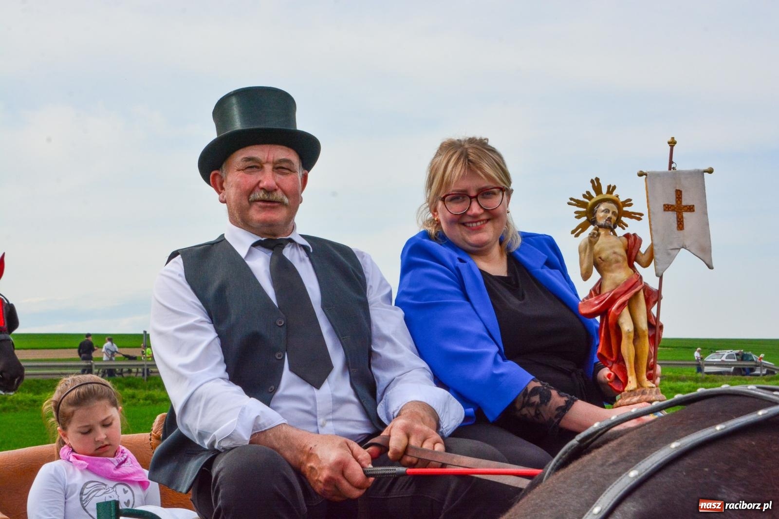 Zdjęcie w galerii na portalu naszraciborz.pl: Procesja konna w Sudole przeszła granicami Raciborza z modlitwą o urodzaj [FOTO i WIDEO] wiadomości z regionu