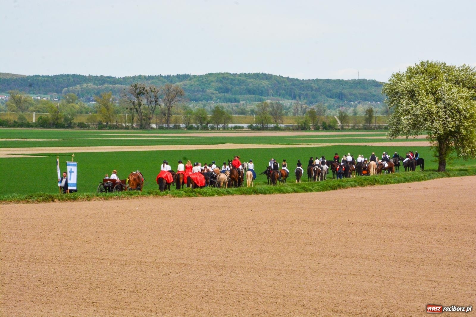Zdjęcie w galerii na portalu naszraciborz.pl: Procesja konna w Sudole przeszła granicami Raciborza z modlitwą o urodzaj [FOTO i WIDEO] wiadomości z regionu