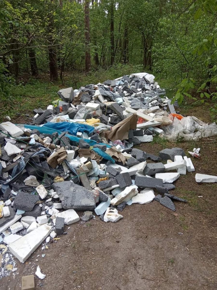Zdjęcie w galerii na portalu naszraciborz.pl: Śmieci w lasach - niekończąca się opowieść wiadomości z regionu