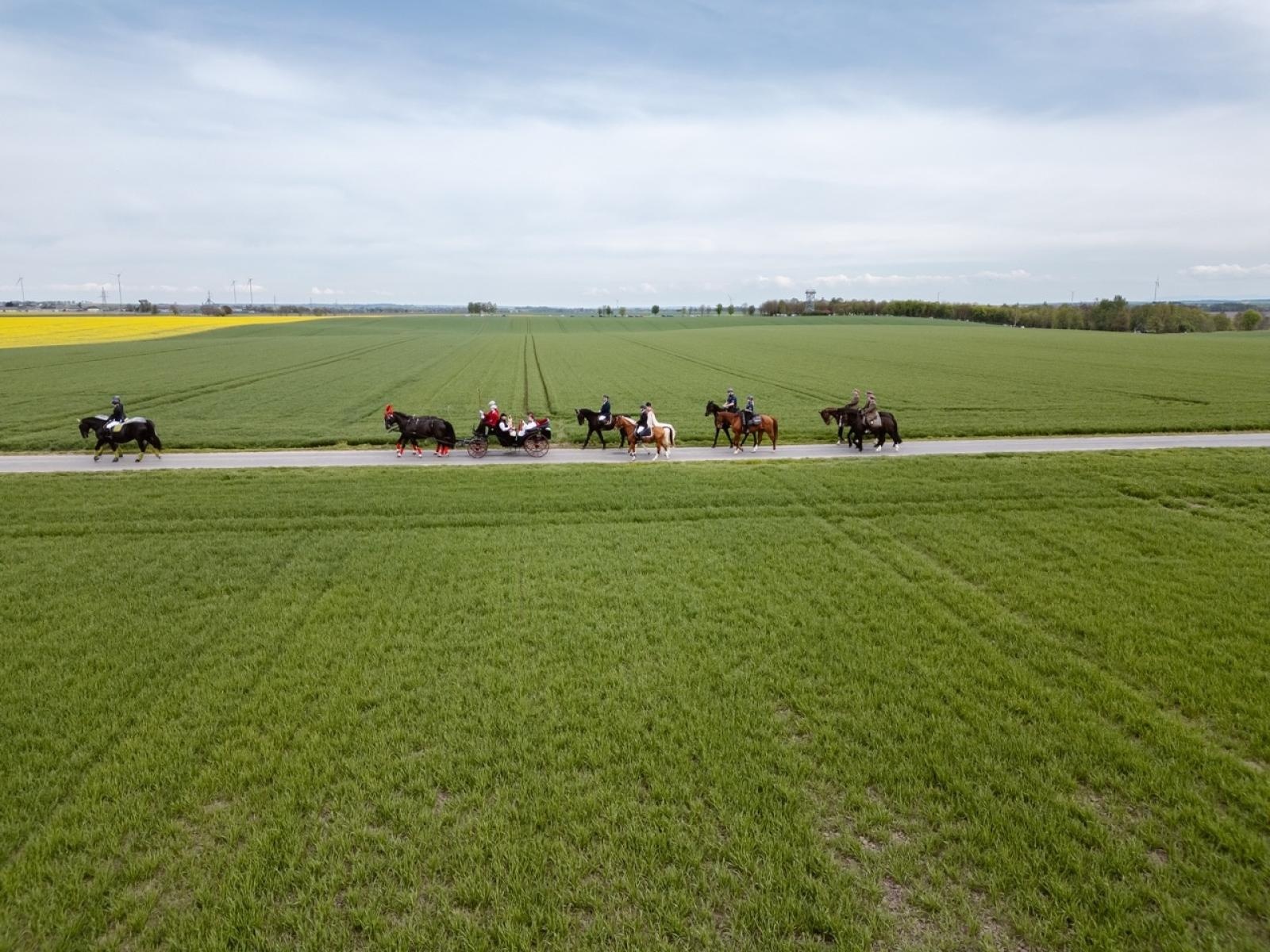 Zdjęcie w galerii na portalu naszraciborz.pl: Tradycyjna pietrowicka procesja wielkanocna na bis. Pielęgnowanie ducha i historii wiadomości z regionu