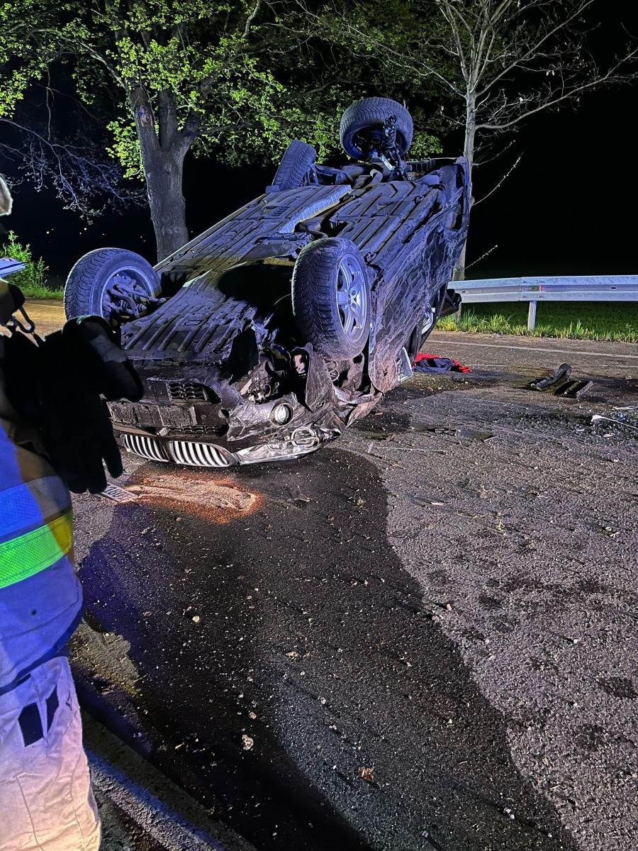 Zdjęcie w galerii na portalu naszraciborz.pl: Groźny wypadek w Bolesławiu. Pięć osób rannych wiadomości z regionu