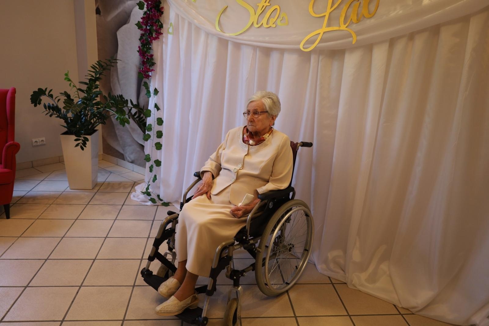 Zdjęcie w galerii na portalu naszraciborz.pl: W Złotej Jesieni świętowano setne urodziny Anieli Korniak wiadomości z regionu