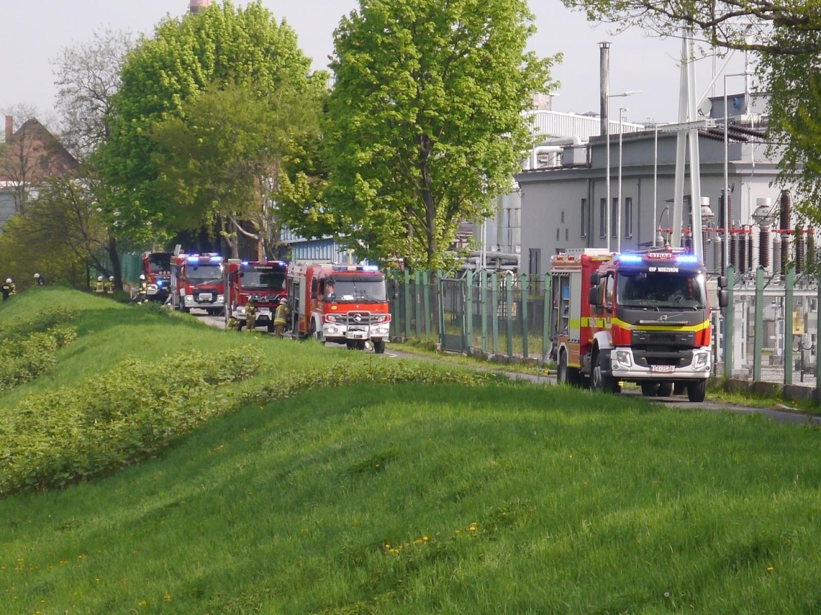 Zdjęcie w galerii na portalu naszraciborz.pl: Ćwiczenia strażackiej kompanii odwodowej w Raciborzu: działania na terenie Tokai Cobex wiadomości z regionu