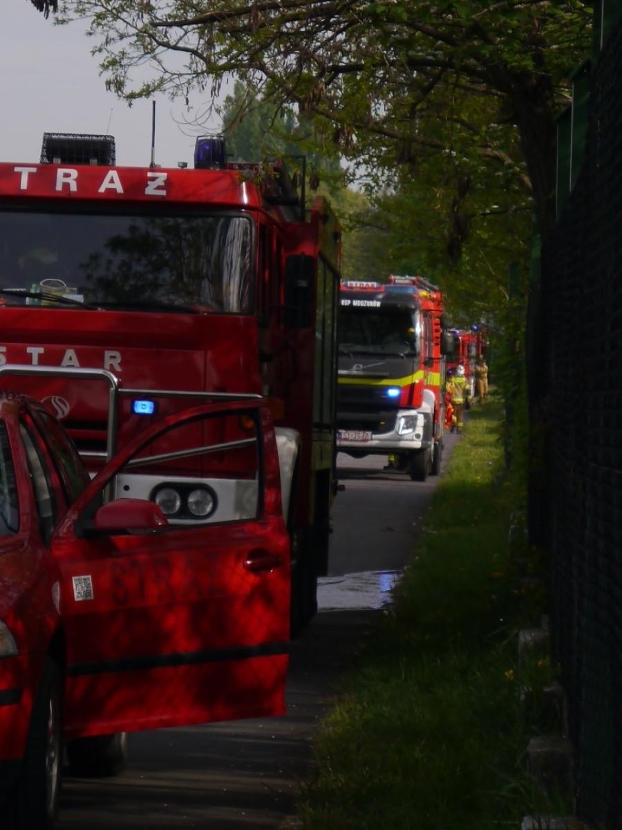 Zdjęcie w galerii na portalu naszraciborz.pl: Ćwiczenia strażackiej kompanii odwodowej w Raciborzu: działania na terenie Tokai Cobex wiadomości z regionu
