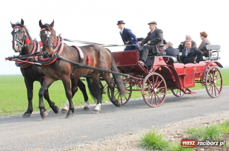 Zdjęcie w galerii na portalu naszraciborz.pl: Biskupa wsadzili do królewskiej karocy wiadomości z regionu