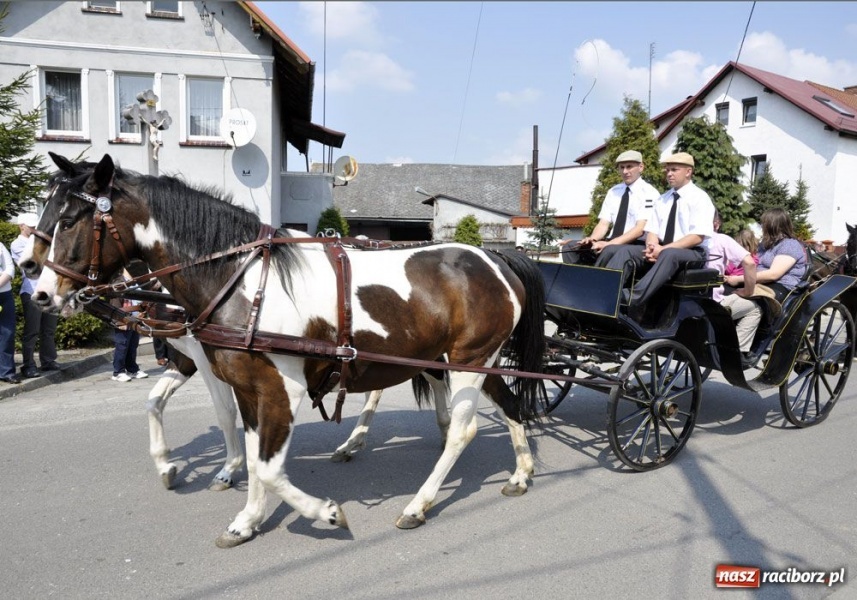 Zdjęcie w galerii na portalu naszraciborz.pl: Biskupa wsadzili do królewskiej karocy wiadomości z regionu