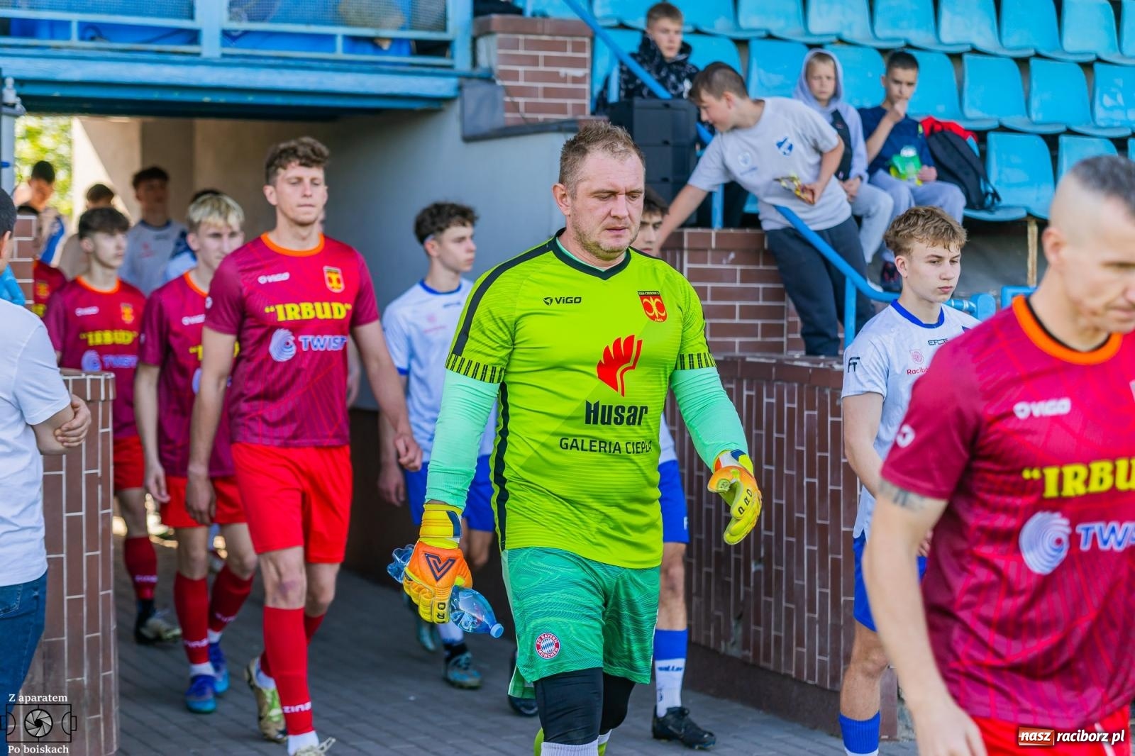 Zdjęcie w galerii na portalu naszraciborz.pl: Osiem do zera! Unia Racibórz żegna z Czernicy outsidera [FOTO] wiadomości z regionu