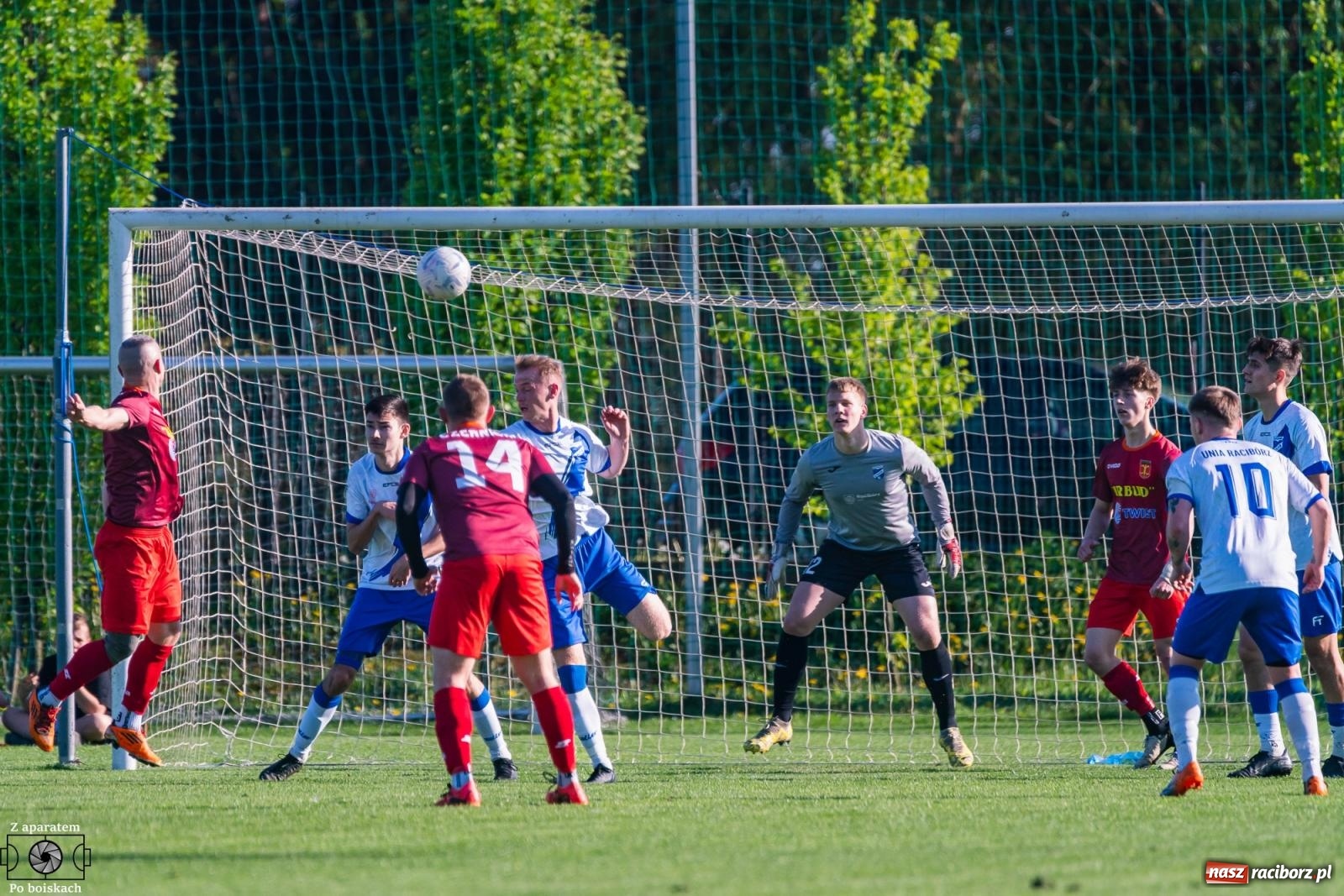 Zdjęcie w galerii na portalu naszraciborz.pl: Osiem do zera! Unia Racibórz żegna z Czernicy outsidera [FOTO] wiadomości z regionu