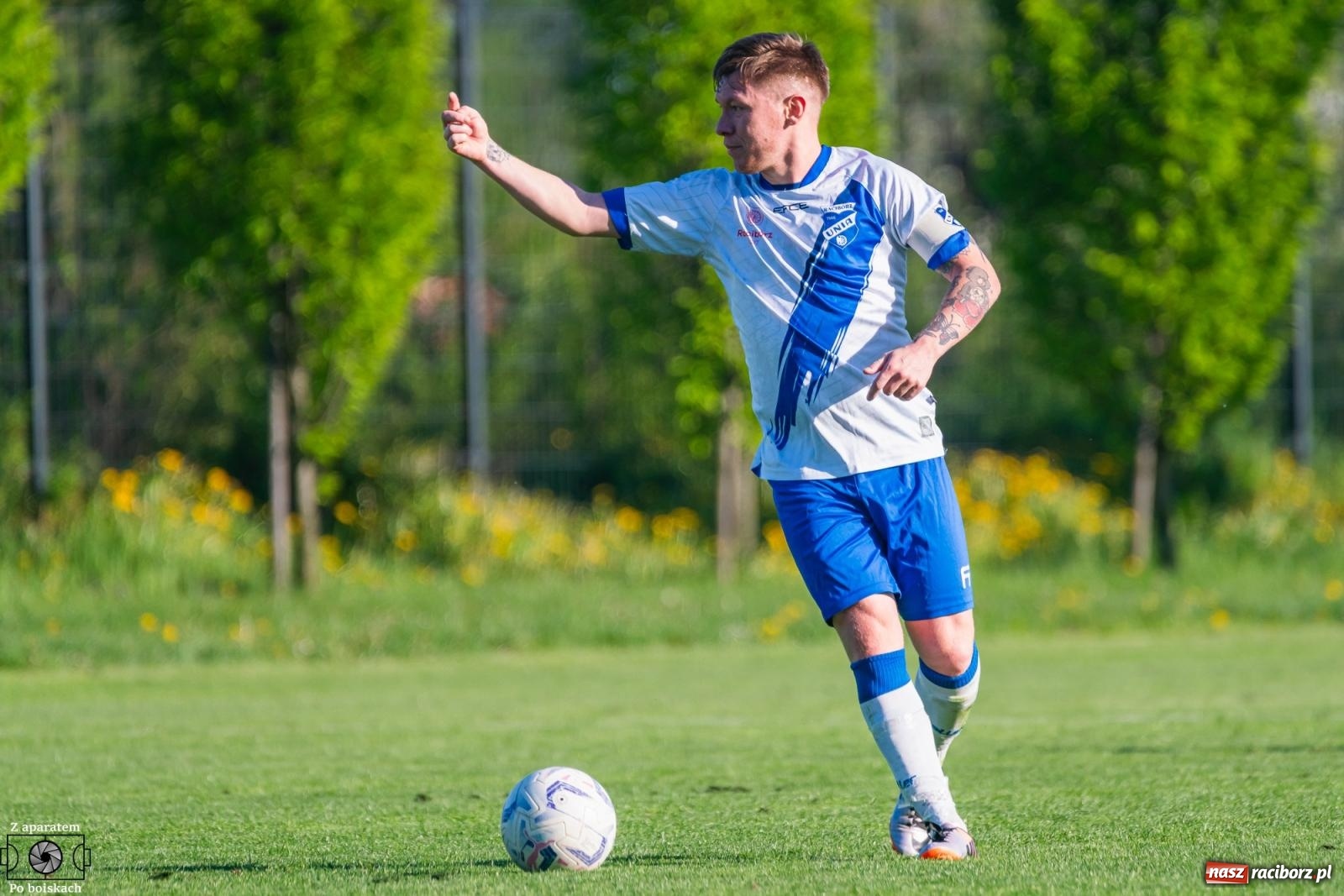 Zdjęcie w galerii na portalu naszraciborz.pl: Osiem do zera! Unia Racibórz żegna z Czernicy outsidera [FOTO] wiadomości z regionu