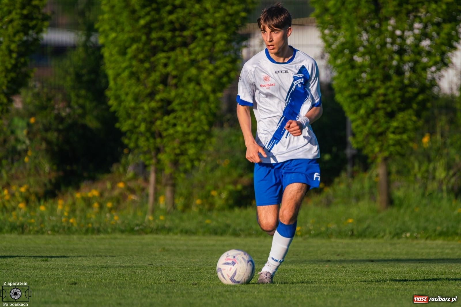 Zdjęcie w galerii na portalu naszraciborz.pl: Osiem do zera! Unia Racibórz żegna z Czernicy outsidera [FOTO] wiadomości z regionu
