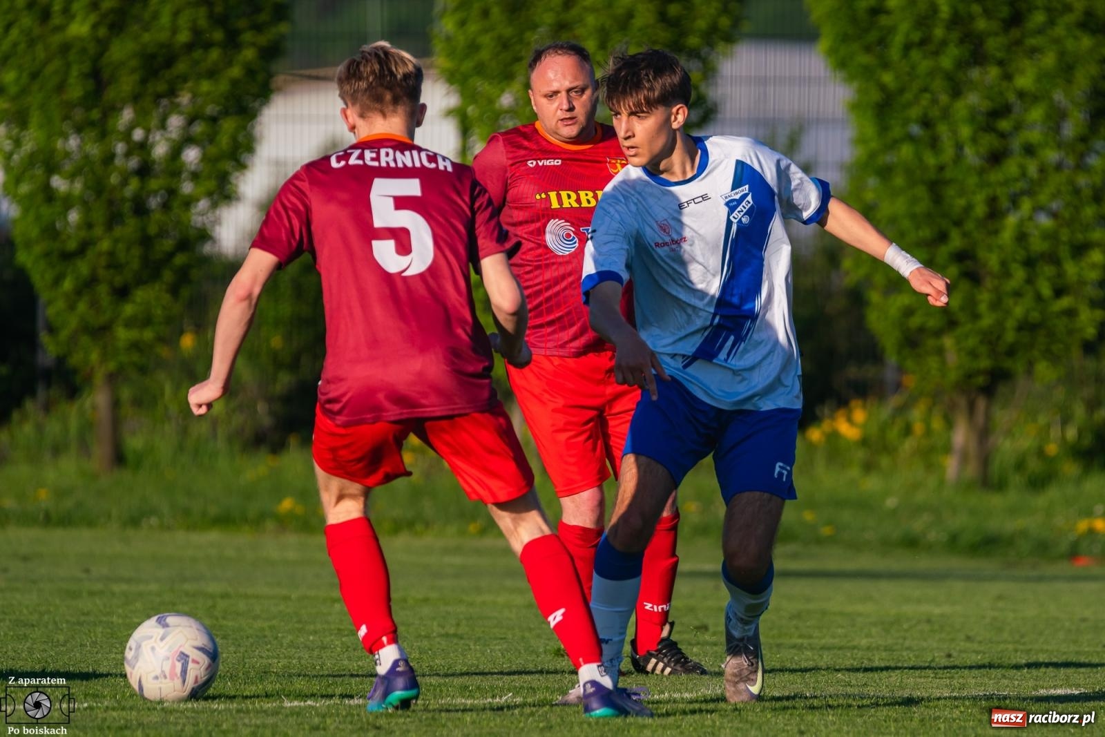 Zdjęcie w galerii na portalu naszraciborz.pl: Osiem do zera! Unia Racibórz żegna z Czernicy outsidera [FOTO] wiadomości z regionu
