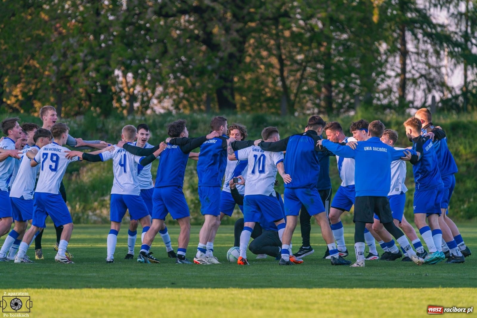 Zdjęcie w galerii na portalu naszraciborz.pl: Osiem do zera! Unia Racibórz żegna z Czernicy outsidera [FOTO] wiadomości z regionu