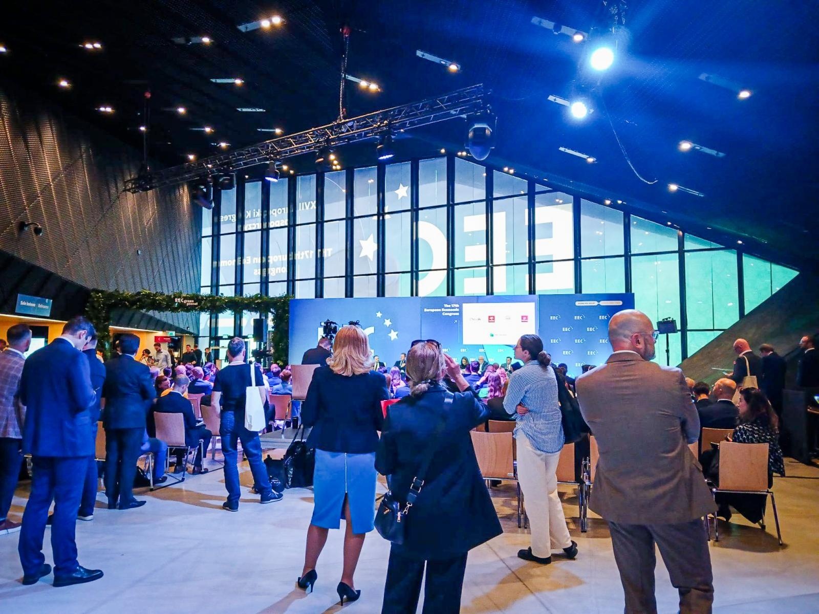 Zdjęcie w galerii na portalu naszraciborz.pl: Racibórz na XVII Europejskim Kongresie Gospodarczym – promocja potencjału miasta na największym wydarzeniu gospodarczym w Europie Centralnej wiadomości z regionu