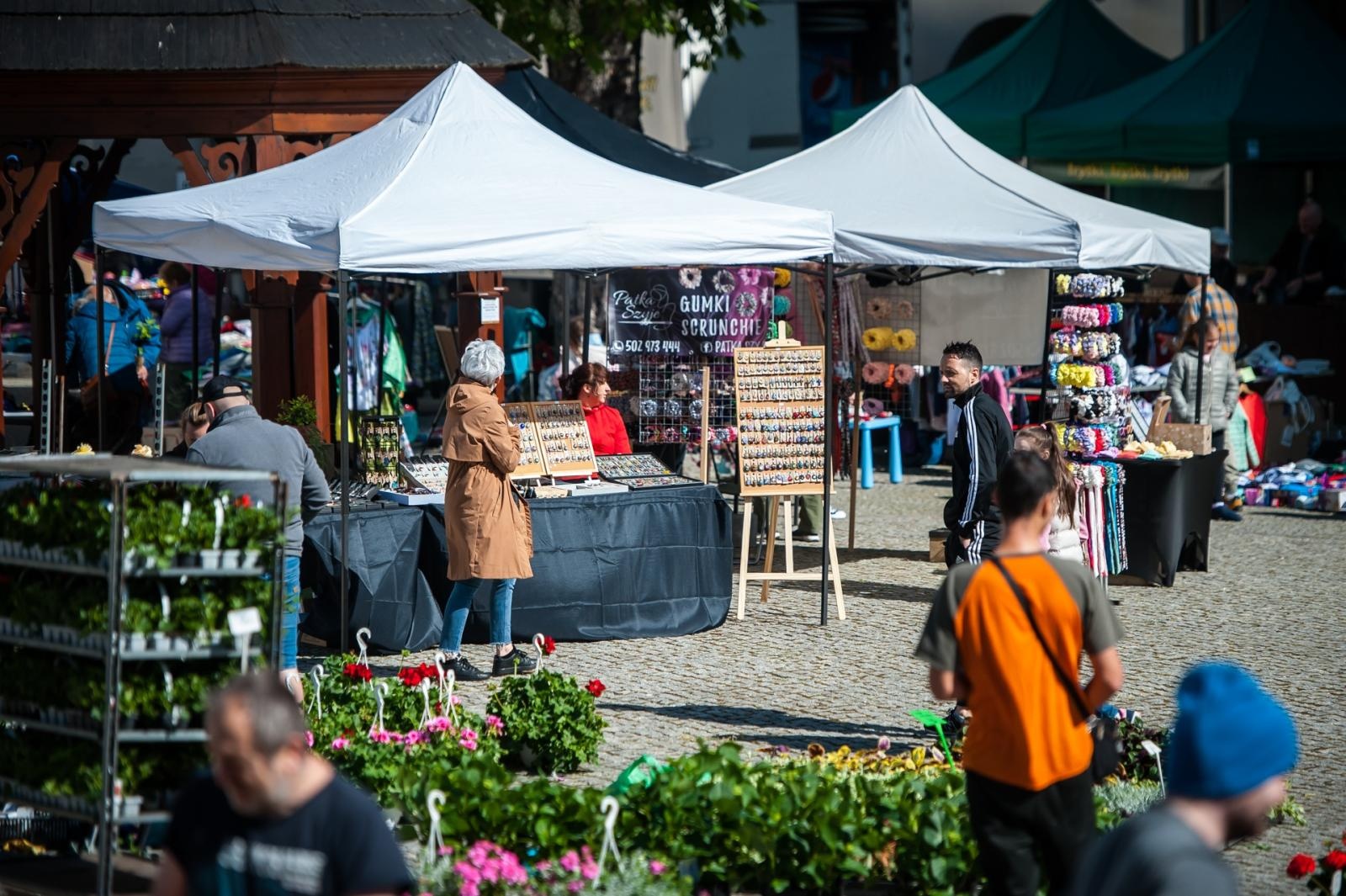 Zdjęcie w galerii na portalu naszraciborz.pl: Wiosenny jarmark na raciborskim zamku za nami. Przed nami koncert i turniej rycerski wiadomości z regionu