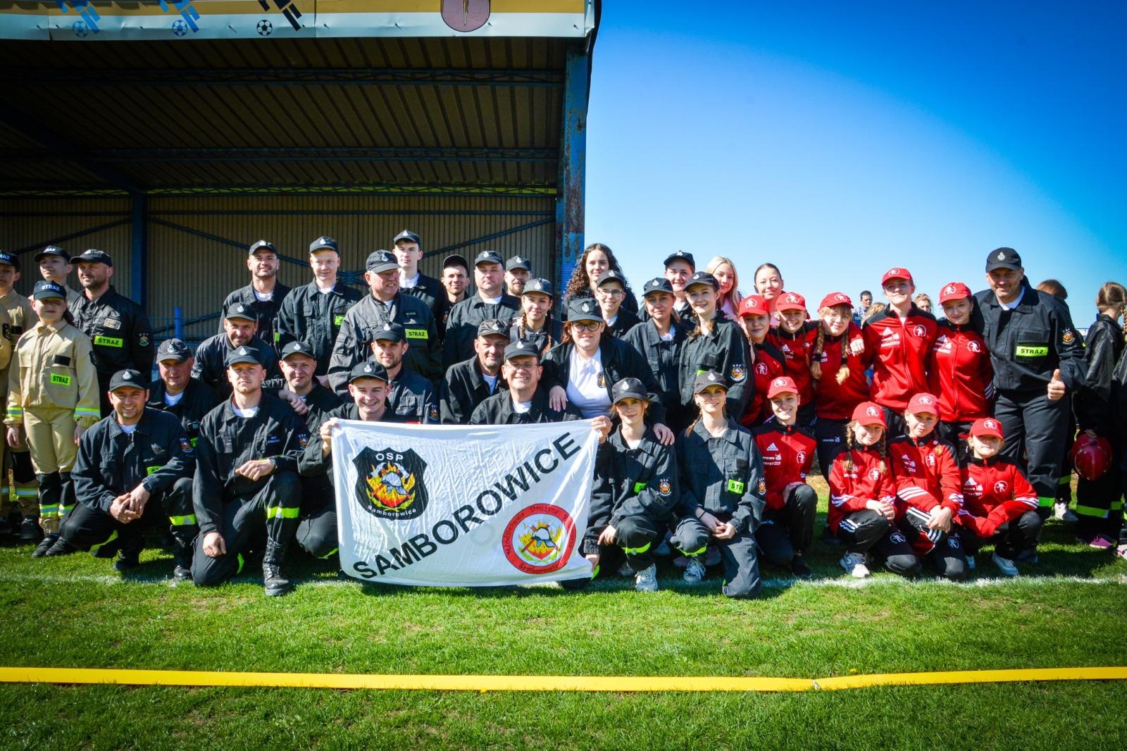 Zdjęcie w galerii na portalu naszraciborz.pl: Samborowice, Krzanowice, Roszków i Gamów zwycięzcami powiatowych zawodów sportowo-pożarniczych wiadomości z regionu