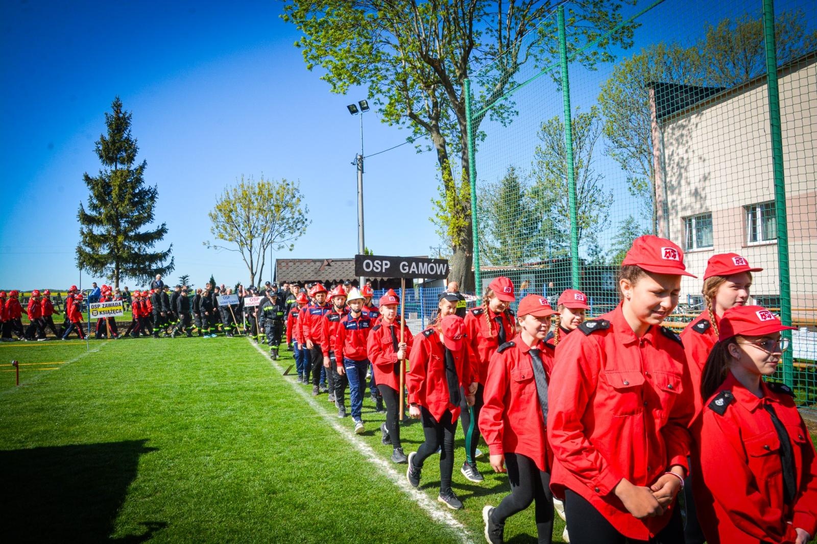 Zdjęcie w galerii na portalu naszraciborz.pl: Samborowice, Krzanowice, Roszków i Gamów zwycięzcami powiatowych zawodów sportowo-pożarniczych wiadomości z regionu