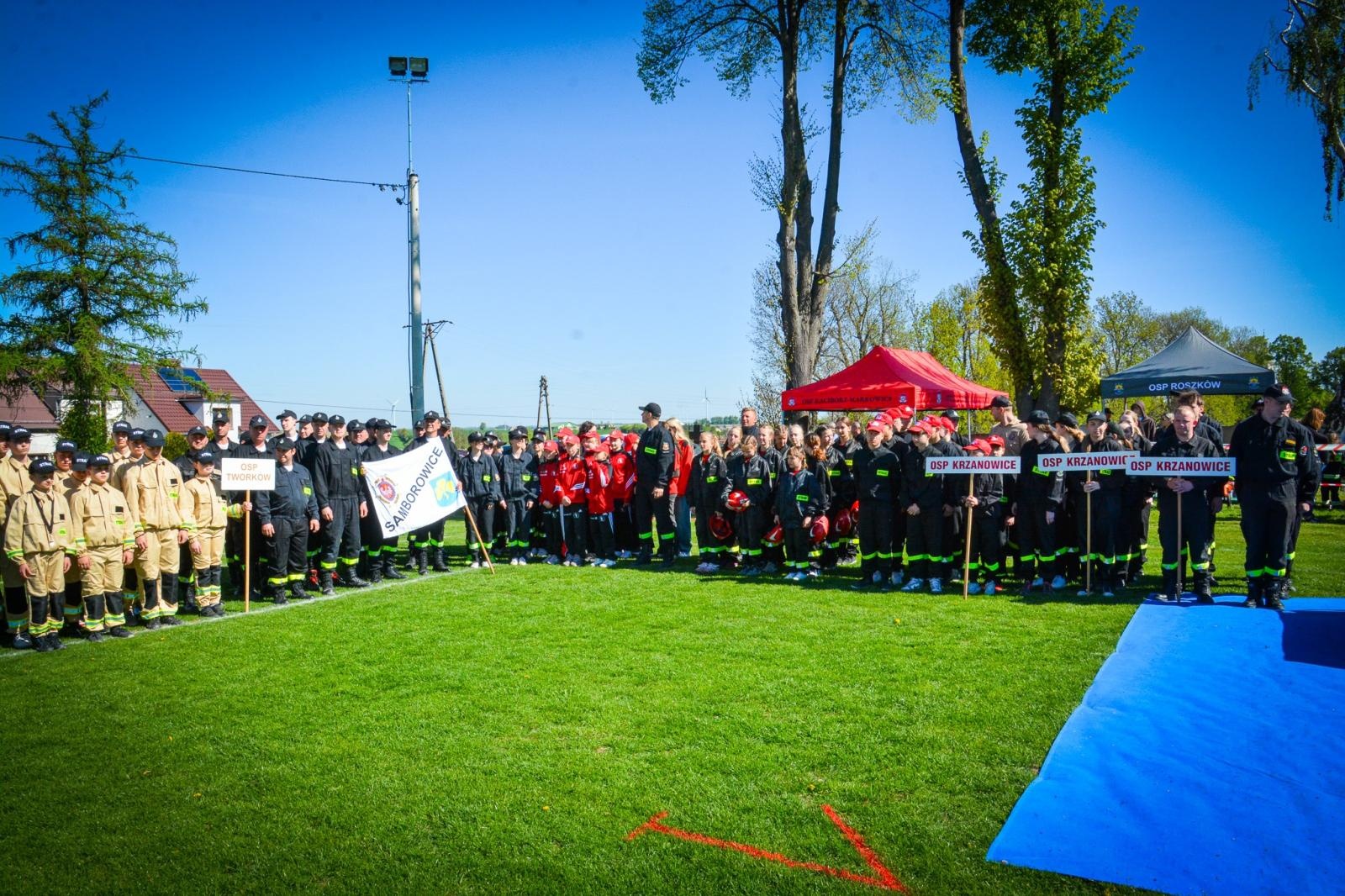 Zdjęcie w galerii na portalu naszraciborz.pl: Samborowice, Krzanowice, Roszków i Gamów zwycięzcami powiatowych zawodów sportowo-pożarniczych wiadomości z regionu