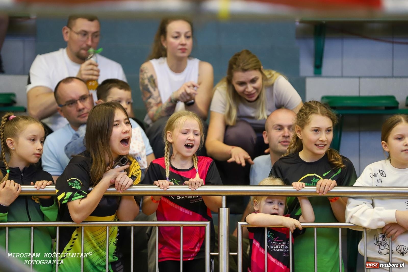 Zdjęcie w galerii na portalu naszraciborz.pl: Ponad 100 młodych zawodników na Mistrzostwach Śląska Ninja Monkey Kids w Raciborzu wiadomości z regionu
