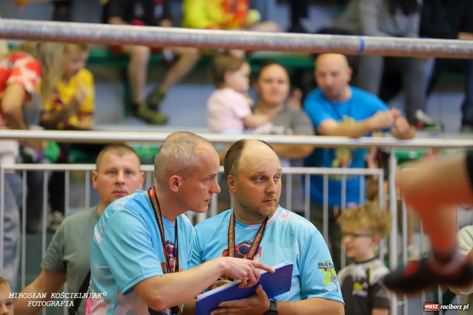 Zdjęcie w galerii na portalu naszraciborz.pl: Ponad 100 młodych zawodników na Mistrzostwach Śląska Ninja Monkey Kids w Raciborzu wiadomości z regionu