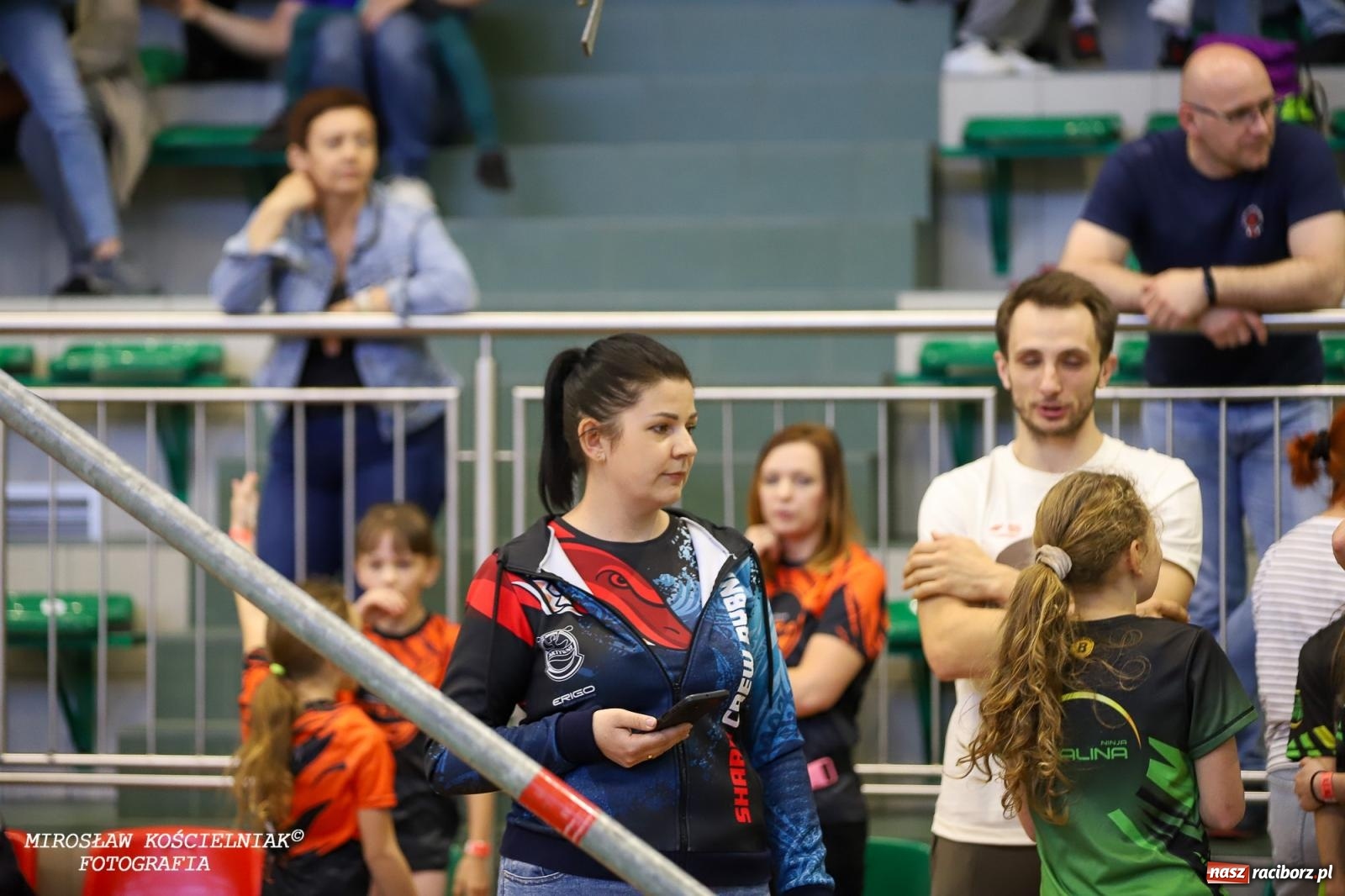 Zdjęcie w galerii na portalu naszraciborz.pl: Ponad 100 młodych zawodników na Mistrzostwach Śląska Ninja Monkey Kids w Raciborzu wiadomości z regionu