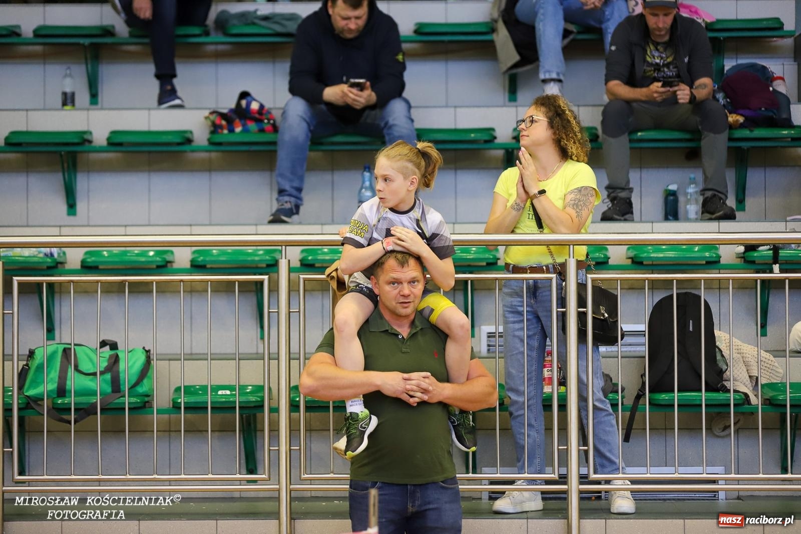 Zdjęcie w galerii na portalu naszraciborz.pl: Ponad 100 młodych zawodników na Mistrzostwach Śląska Ninja Monkey Kids w Raciborzu wiadomości z regionu