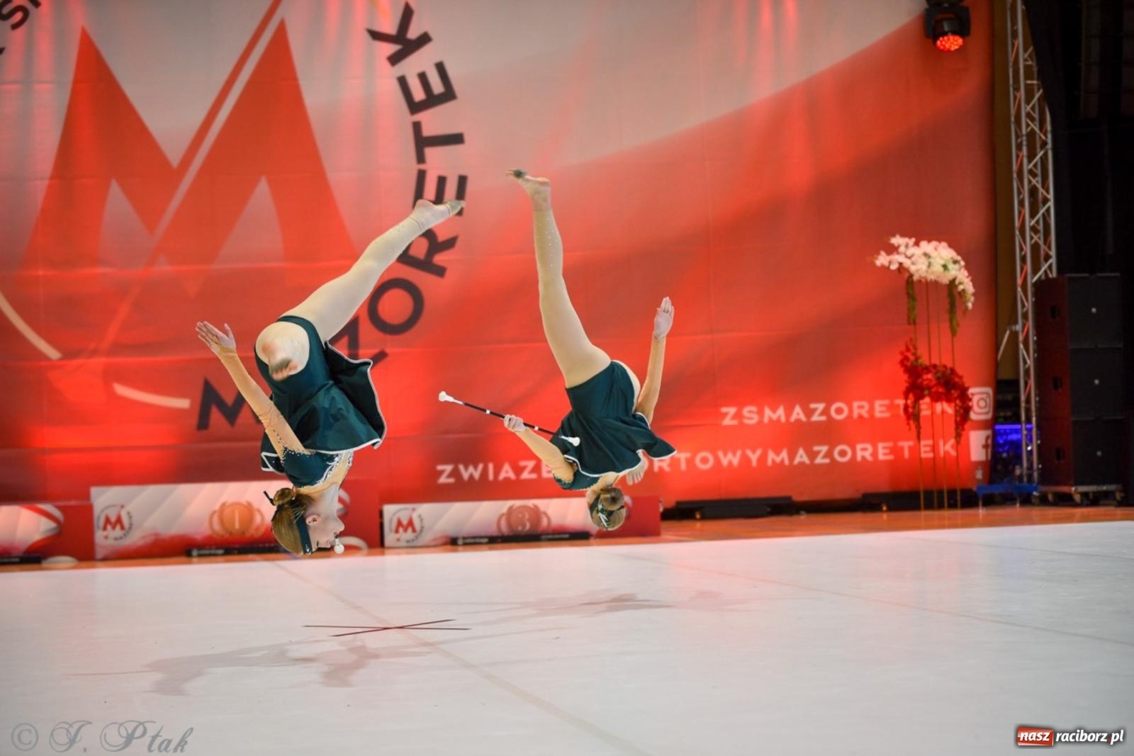 Zdjęcie w galerii na portalu naszraciborz.pl: Rudnik gościł mistrzostwa Polski mażoretek [FOTO] wiadomości z regionu