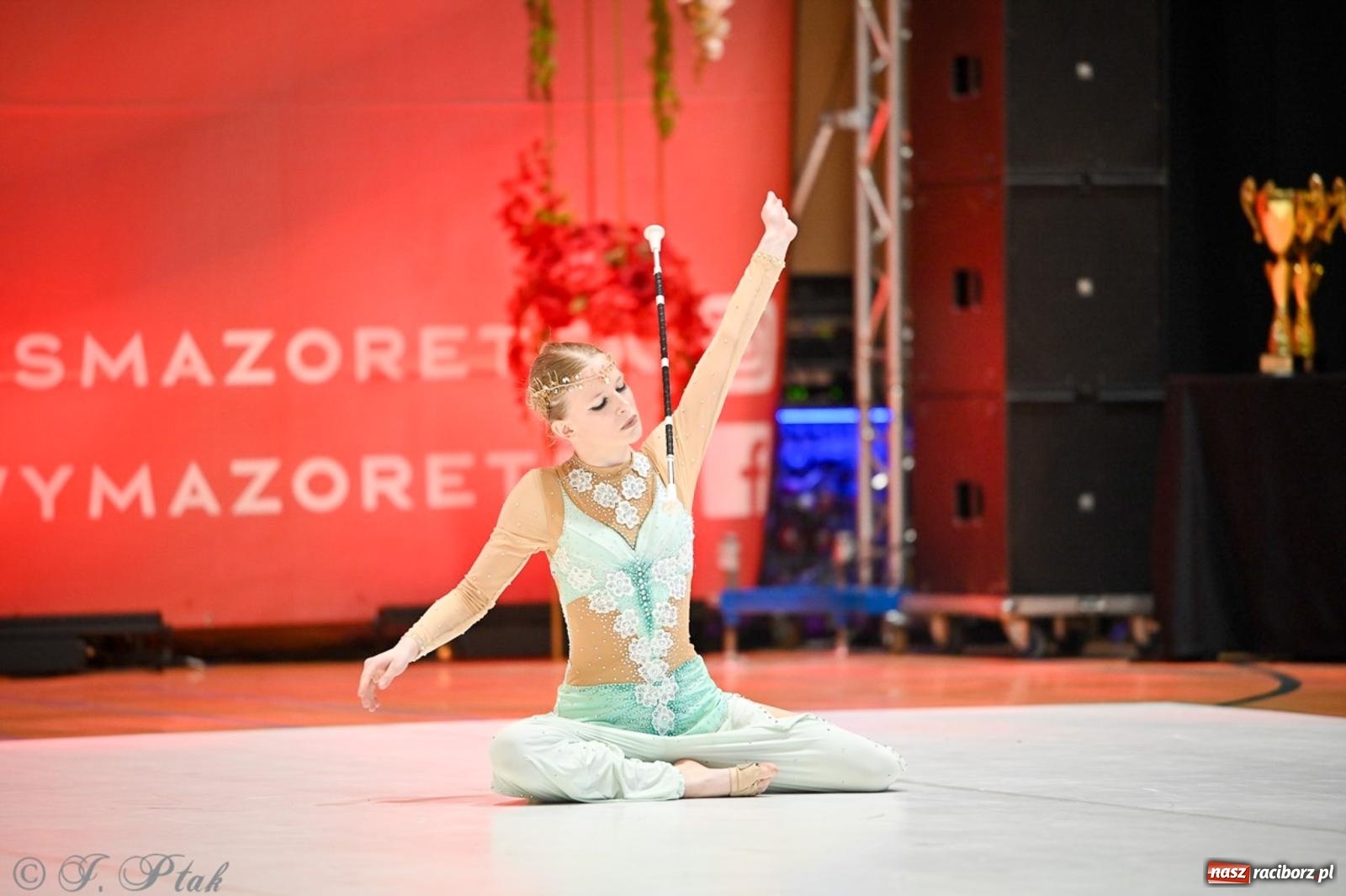 Zdjęcie w galerii na portalu naszraciborz.pl: Rudnik gościł mistrzostwa Polski mażoretek [FOTO] wiadomości z regionu