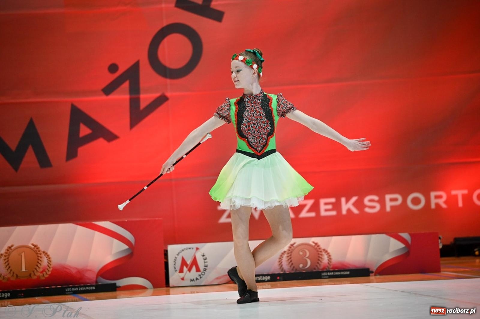 Zdjęcie w galerii na portalu naszraciborz.pl: Rudnik gościł mistrzostwa Polski mażoretek [FOTO] wiadomości z regionu