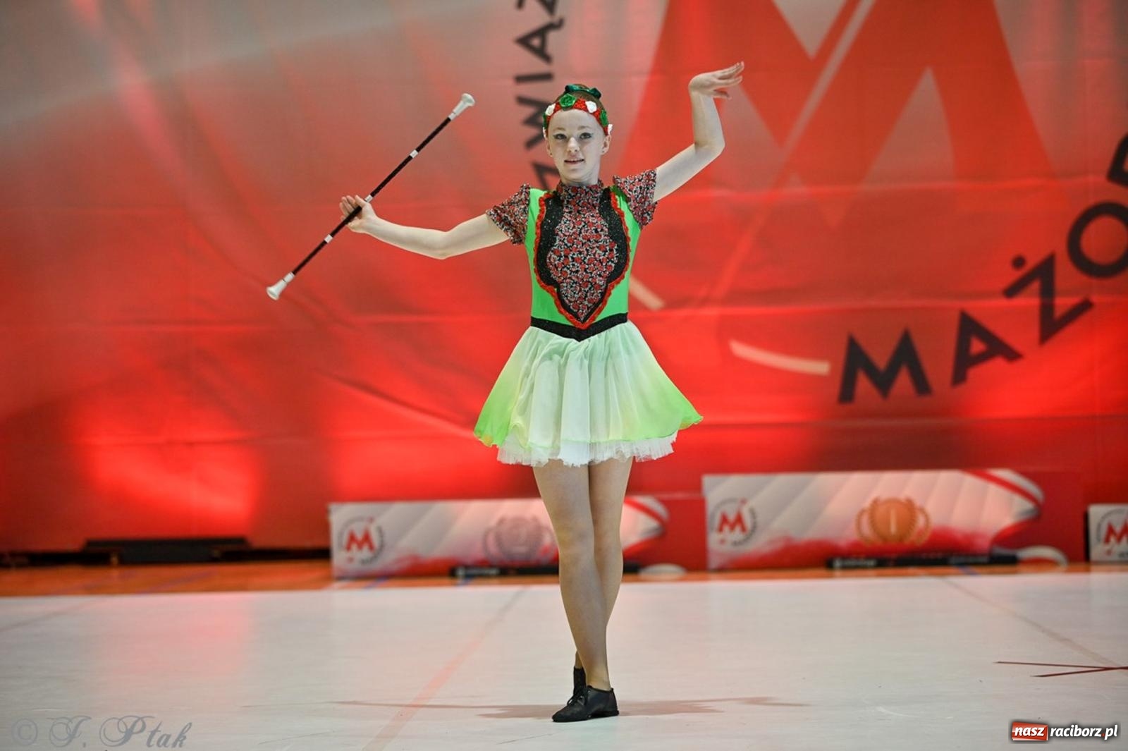 Zdjęcie w galerii na portalu naszraciborz.pl: Rudnik gościł mistrzostwa Polski mażoretek [FOTO] wiadomości z regionu