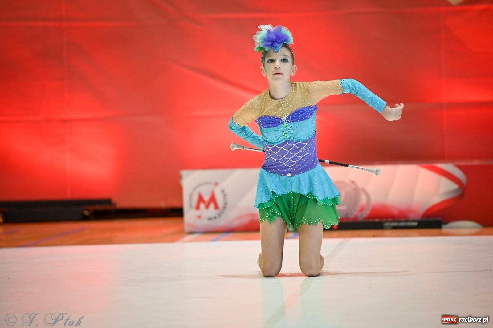 Zdjęcie w galerii na portalu naszraciborz.pl: Rudnik gościł mistrzostwa Polski mażoretek [FOTO] wiadomości z regionu