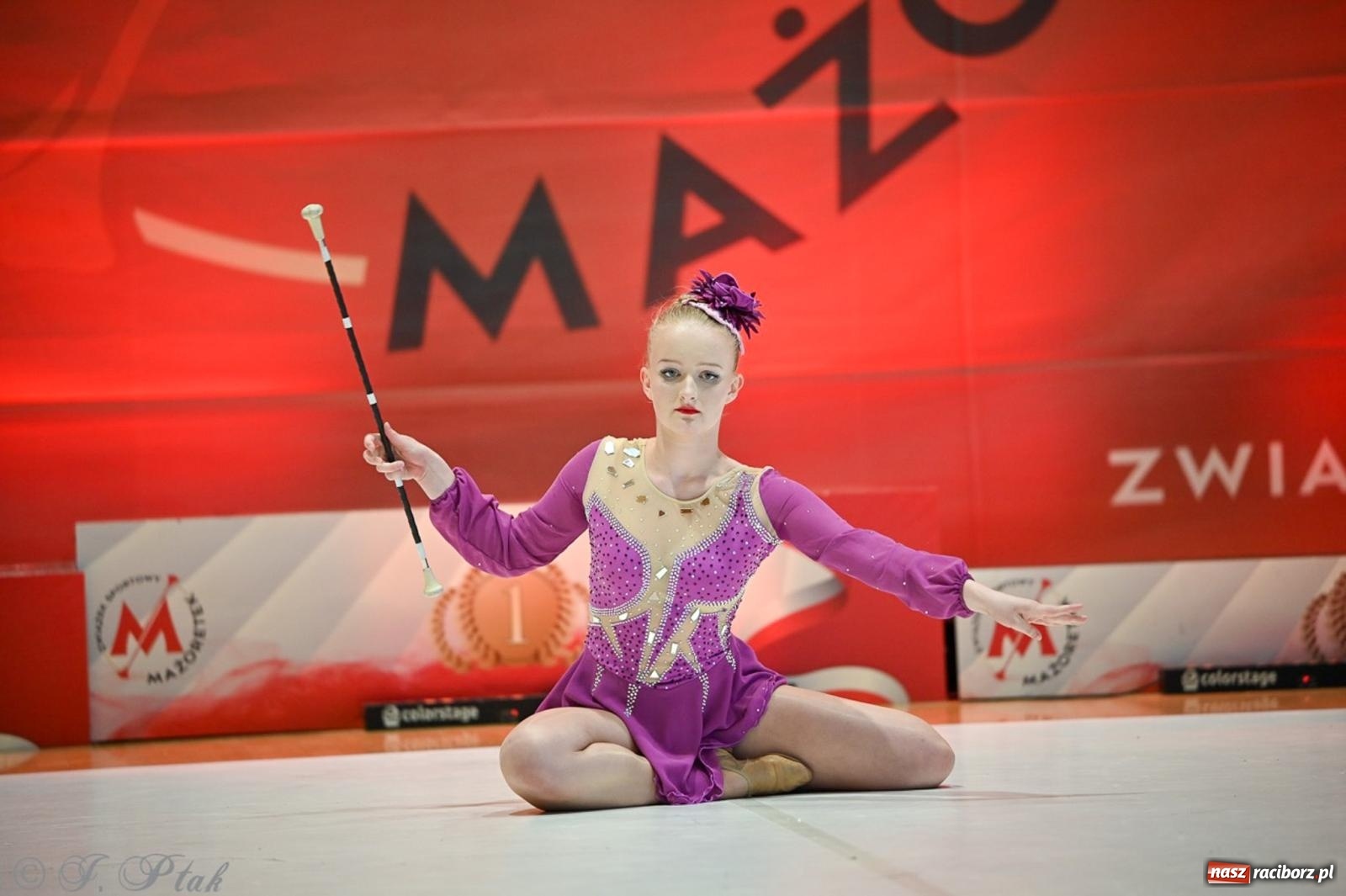 Zdjęcie w galerii na portalu naszraciborz.pl: Rudnik gościł mistrzostwa Polski mażoretek [FOTO] wiadomości z regionu