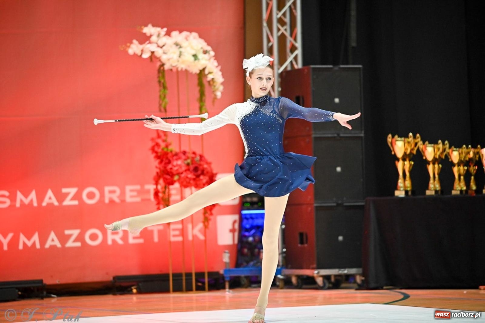 Zdjęcie w galerii na portalu naszraciborz.pl: Rudnik gościł mistrzostwa Polski mażoretek [FOTO] wiadomości z regionu