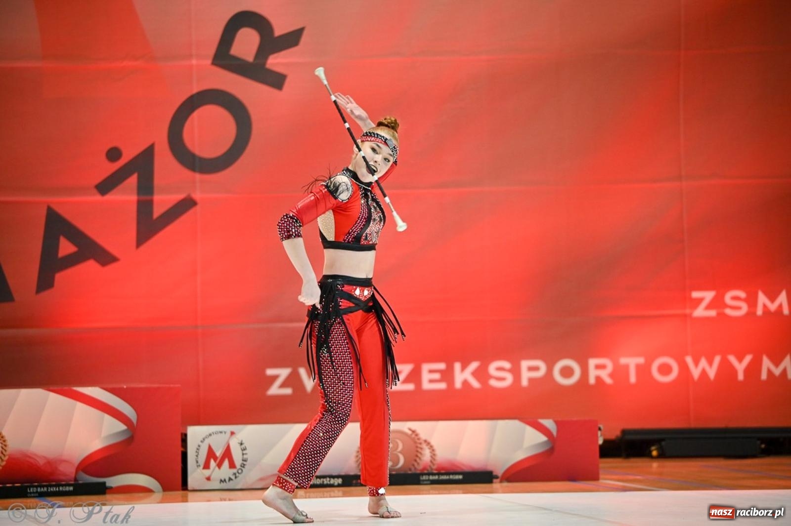 Zdjęcie w galerii na portalu naszraciborz.pl: Rudnik gościł mistrzostwa Polski mażoretek [FOTO] wiadomości z regionu