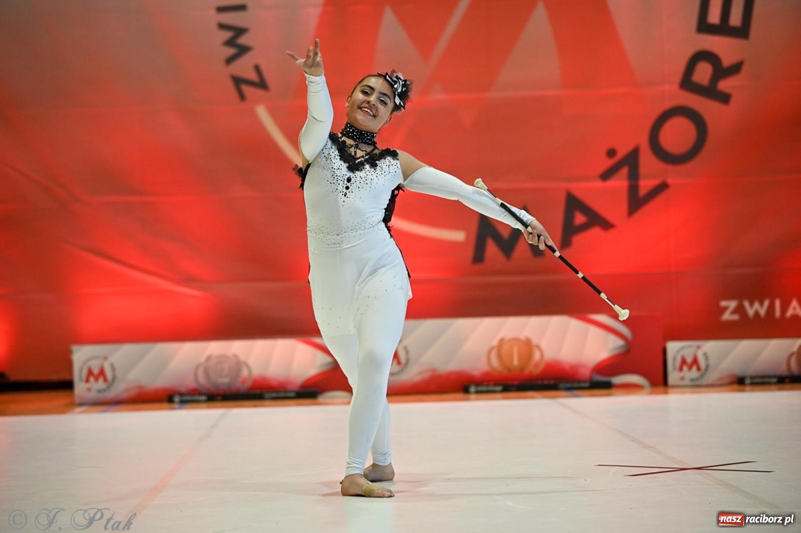 Zdjęcie w galerii na portalu naszraciborz.pl: Rudnik gościł mistrzostwa Polski mażoretek [FOTO] wiadomości z regionu