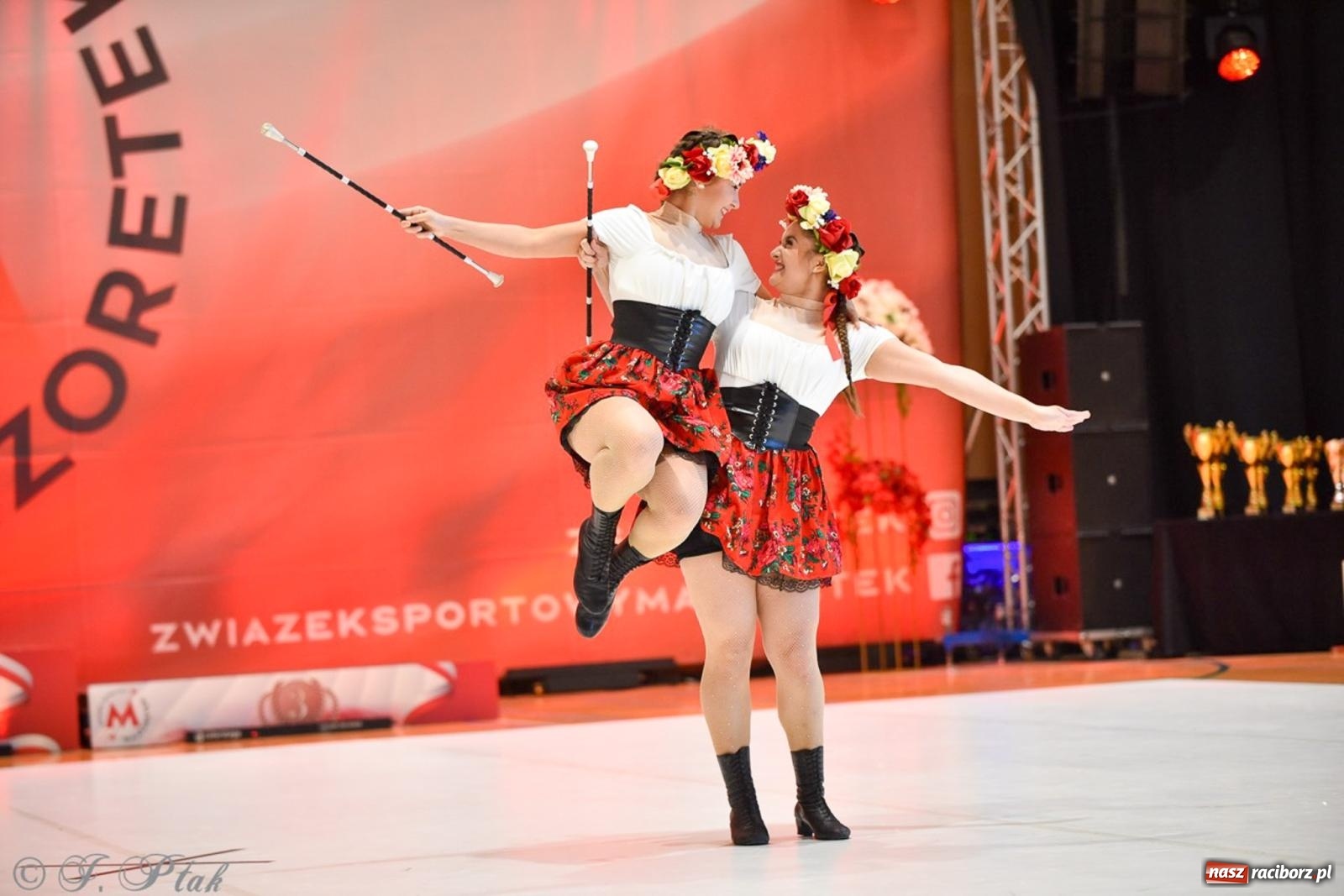 Zdjęcie w galerii na portalu naszraciborz.pl: Rudnik gościł mistrzostwa Polski mażoretek [FOTO] wiadomości z regionu