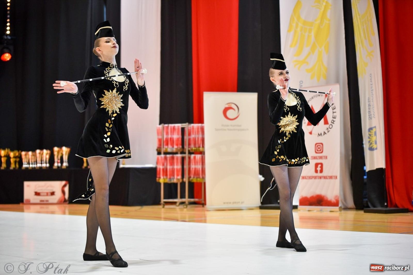 Zdjęcie w galerii na portalu naszraciborz.pl: Rudnik gościł mistrzostwa Polski mażoretek [FOTO] wiadomości z regionu