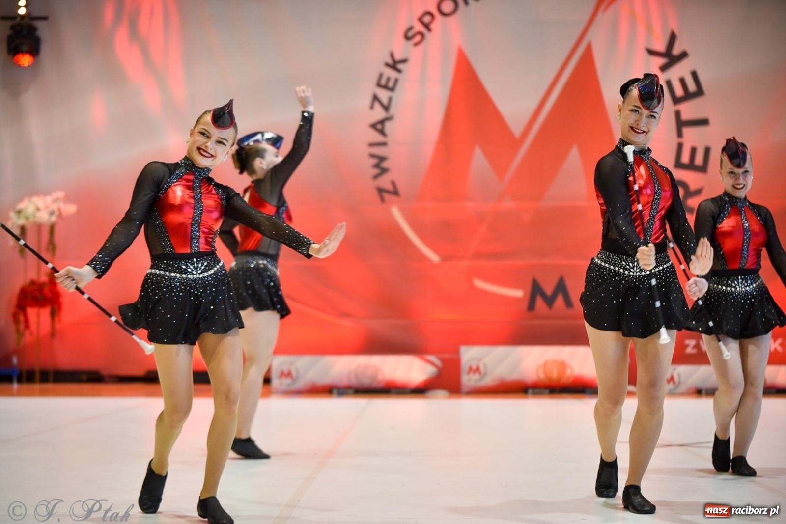 Zdjęcie w galerii na portalu naszraciborz.pl: Rudnik gościł mistrzostwa Polski mażoretek [FOTO] wiadomości z regionu