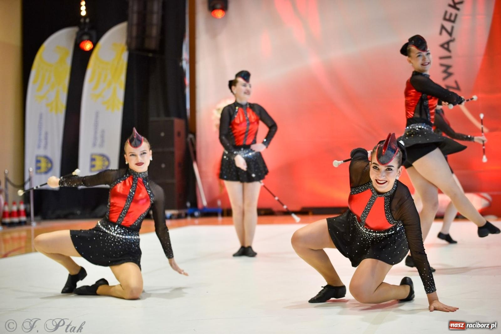 Zdjęcie w galerii na portalu naszraciborz.pl: Rudnik gościł mistrzostwa Polski mażoretek [FOTO] wiadomości z regionu