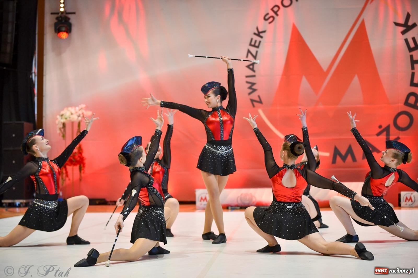 Zdjęcie w galerii na portalu naszraciborz.pl: Rudnik gościł mistrzostwa Polski mażoretek [FOTO] wiadomości z regionu