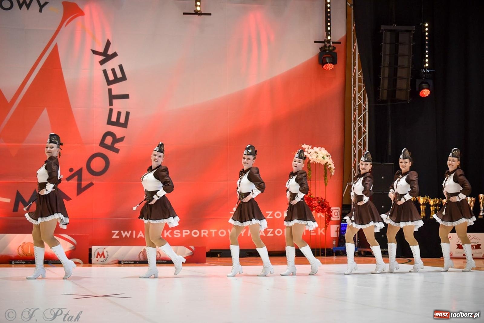 Zdjęcie w galerii na portalu naszraciborz.pl: Rudnik gościł mistrzostwa Polski mażoretek [FOTO] wiadomości z regionu