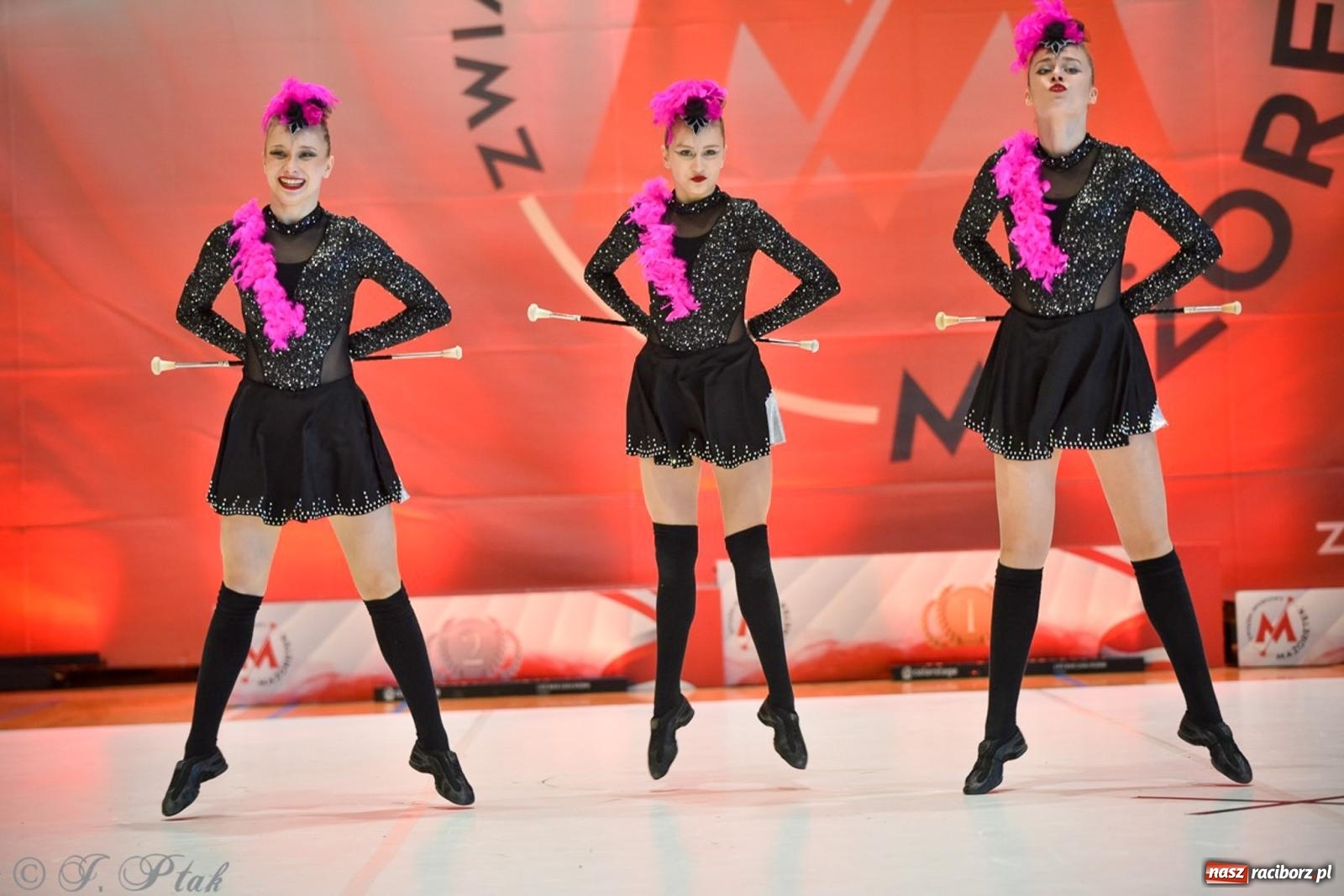 Zdjęcie w galerii na portalu naszraciborz.pl: Rudnik gościł mistrzostwa Polski mażoretek [FOTO] wiadomości z regionu