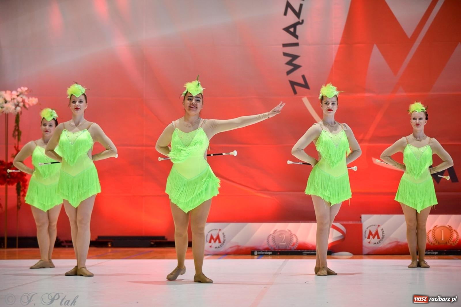 Zdjęcie w galerii na portalu naszraciborz.pl: Rudnik gościł mistrzostwa Polski mażoretek [FOTO] wiadomości z regionu