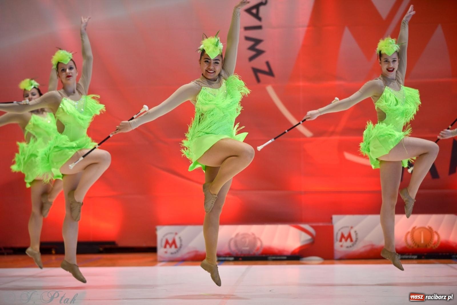 Zdjęcie w galerii na portalu naszraciborz.pl: Rudnik gościł mistrzostwa Polski mażoretek [FOTO] wiadomości z regionu