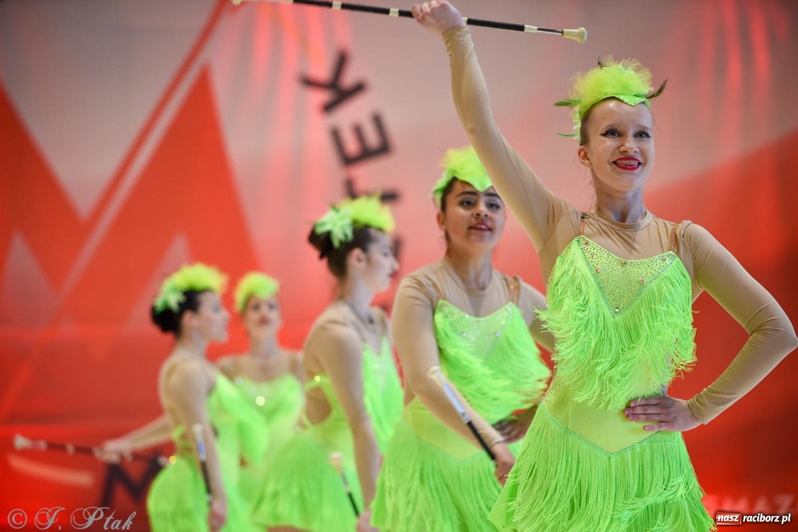 Zdjęcie w galerii na portalu naszraciborz.pl: Rudnik gościł mistrzostwa Polski mażoretek [FOTO] wiadomości z regionu