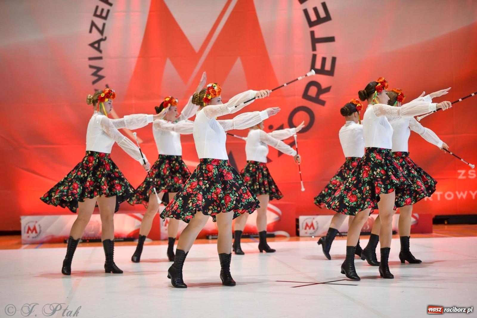 Zdjęcie w galerii na portalu naszraciborz.pl: Rudnik gościł mistrzostwa Polski mażoretek [FOTO] wiadomości z regionu