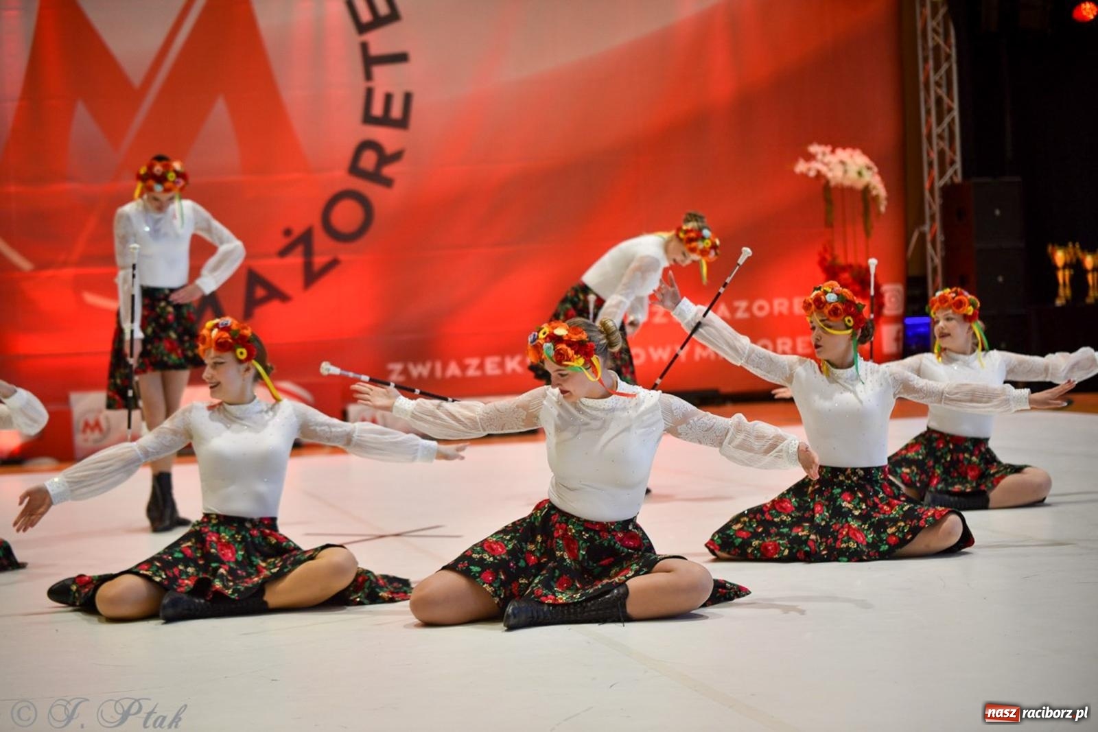 Zdjęcie w galerii na portalu naszraciborz.pl: Rudnik gościł mistrzostwa Polski mażoretek [FOTO] wiadomości z regionu